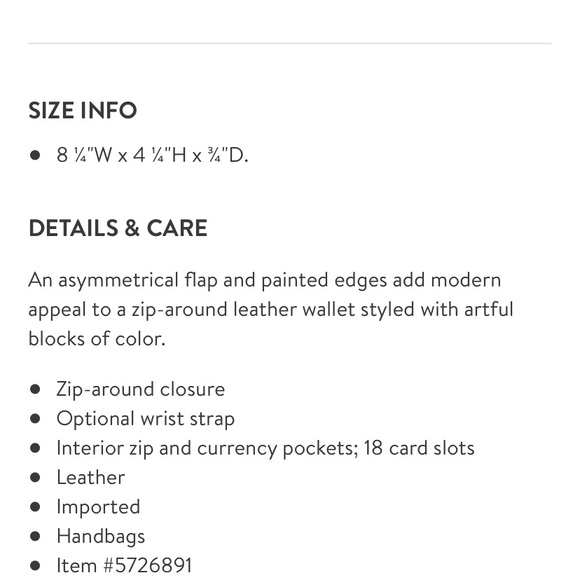 New- BOTKIER Cobble Hill Leather Wallet - Picture 5 of 9